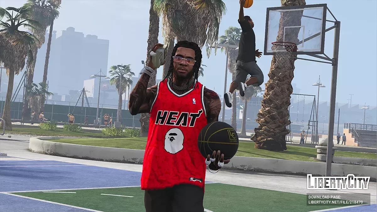 NBA x BAPE Jersey Pack / GTA 5