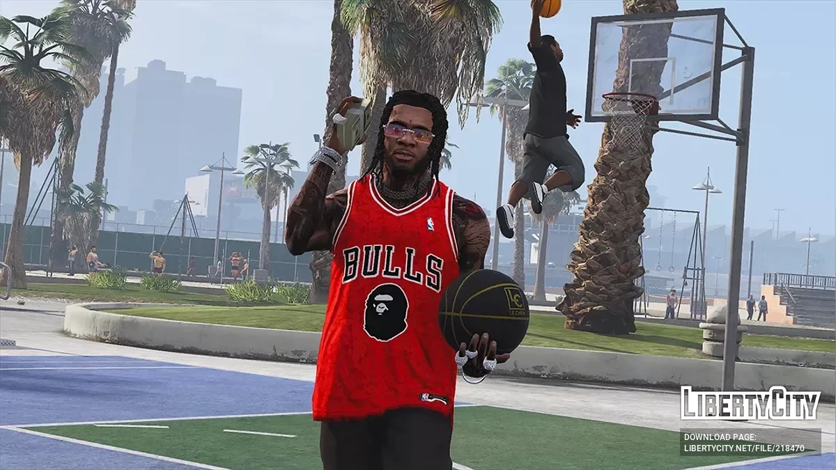 NBA x BAPE Jersey Pack / GTA 5