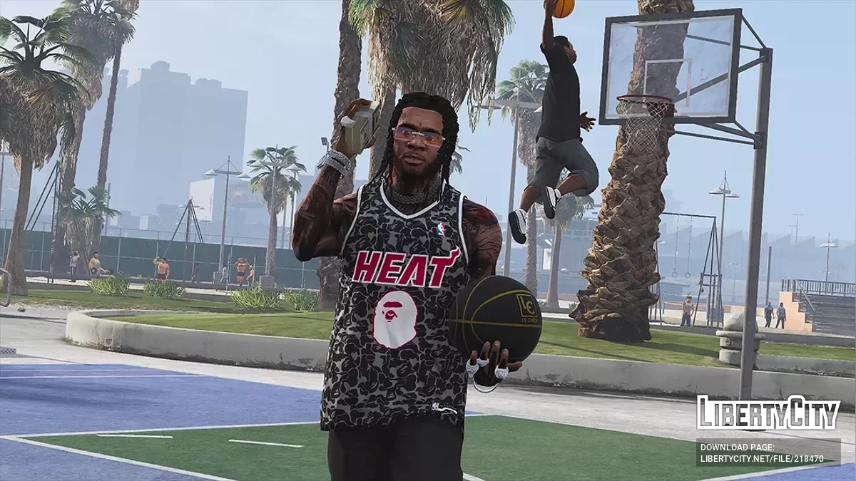 NBA x BAPE Jersey Pack / GTA 5