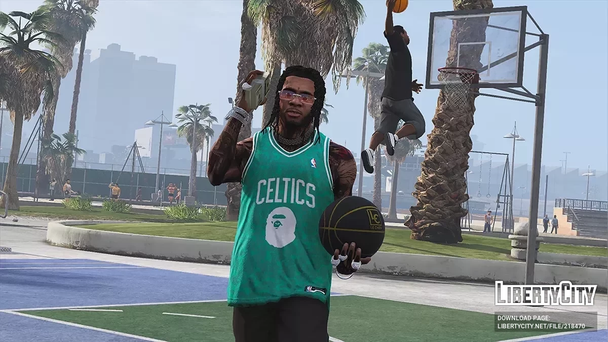 NBA x BAPE Jersey Pack / GTA 5