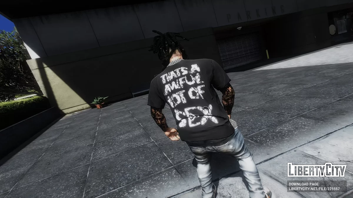 ALOCS Футболки для Франклина и мультиплеерного персонажа / GTA 5