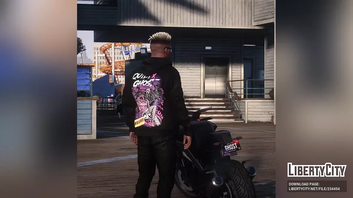 Комплект толстовок на Хэллоуин GhostXQuiet / GTA 5