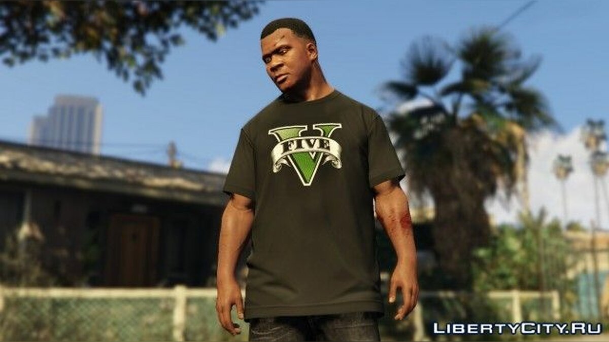 Grand Theft Auto V T-shirt для GTA 5 - Картинка #1