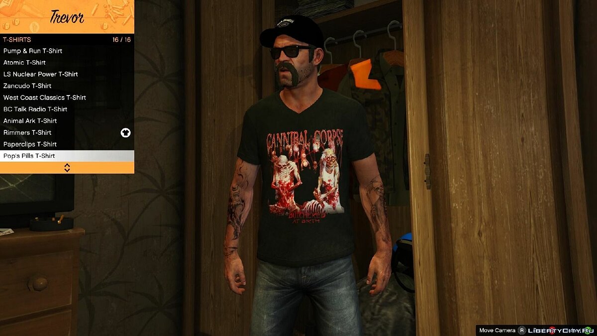 Trevor's Metal Shirts Final 1.4 для GTA 5 - Картинка #3