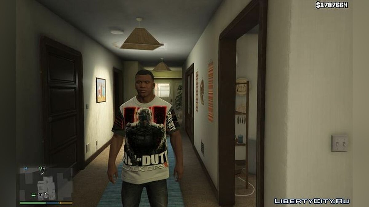 Call Of Duty Black Ops 3 T-Shirt для GTA 5 - Картинка #1