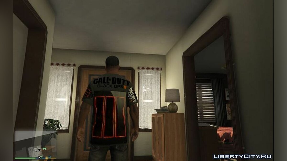 Call Of Duty Black Ops 3 T-Shirt для GTA 5 - Картинка #2