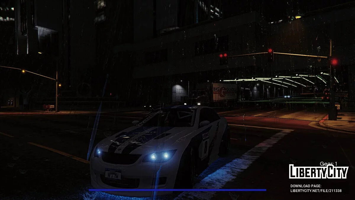Пресет в стиле Need For Speed: Most Wanted / GTA 5