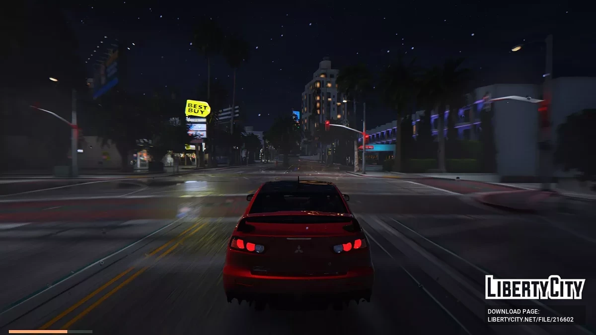 brtsl Realistic L.A Vision ENB v1.0 / GTA 5
