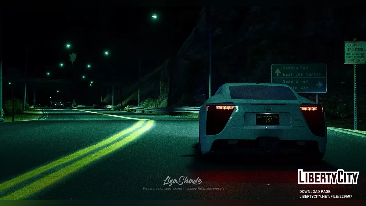 Старый стиль NFS (QuantV ReShade Preset) 1.0 / GTA 5
