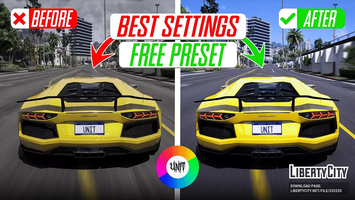 UniT's ClearVibe (QuantV ReShade Preset) / GTA 5