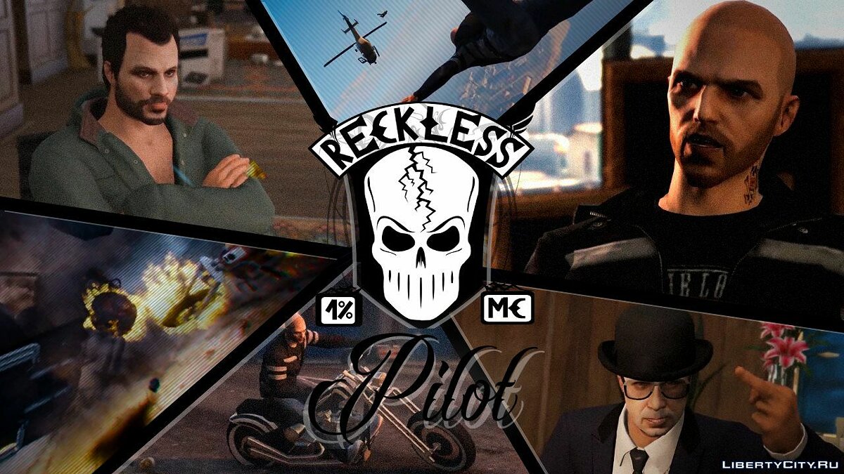 Скачать GTA 5. Reckless MC: Серия 1 для GTA 5