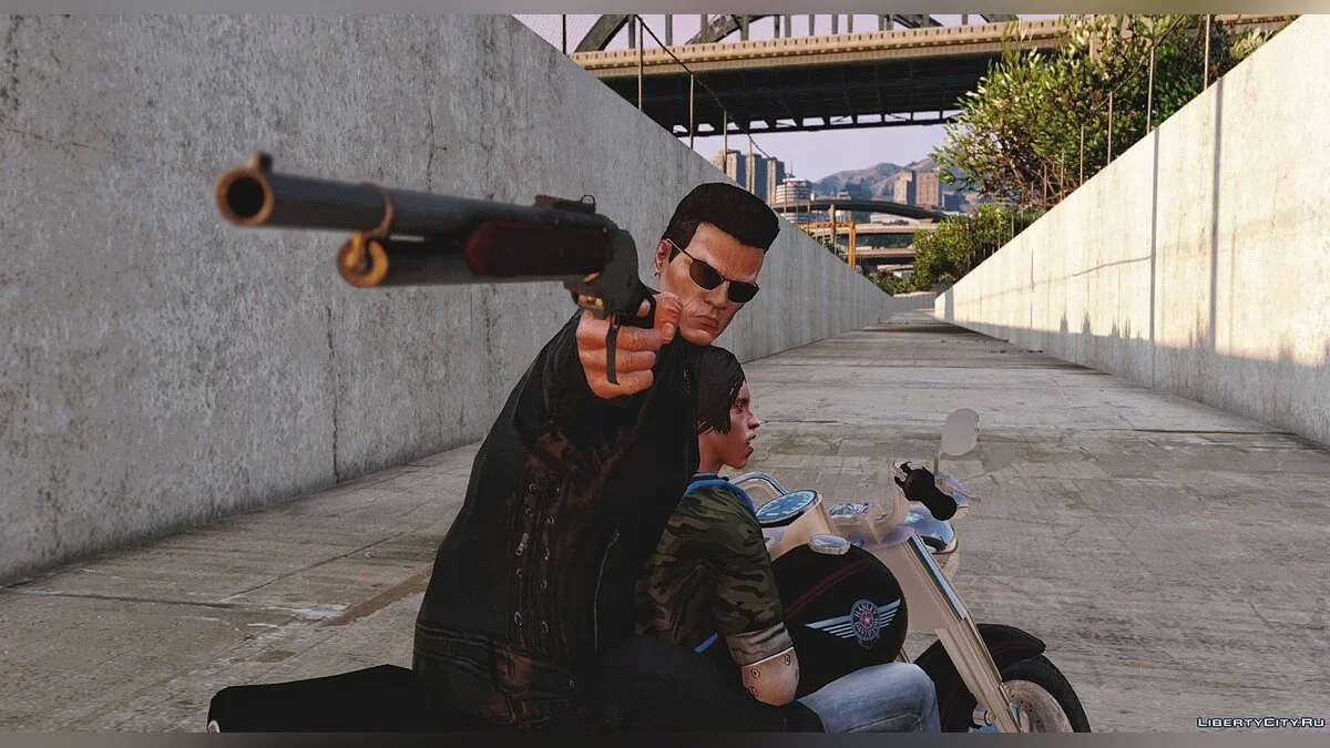 TERMINATOR 2 JD (GTAV cover) FULL FILM 2017 / GTA 5