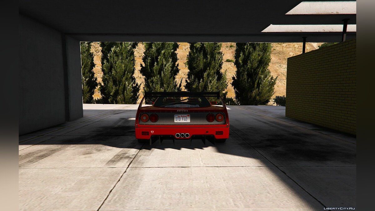 1987 Ferrari F40 [Add-On / Replace | Tuning] 1.0 для GTA 5 - Картинка #4