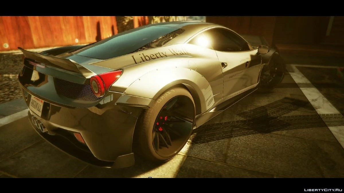 2009 Ferrari 458 Italia Liberty Walk [HQ] v1.0 / GTA 5