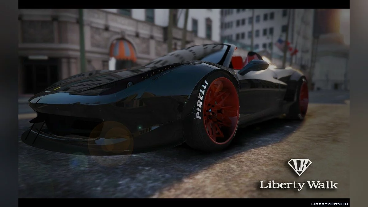 Ferrari 458 Italia Spider [LibertyWalk] / GTA 5