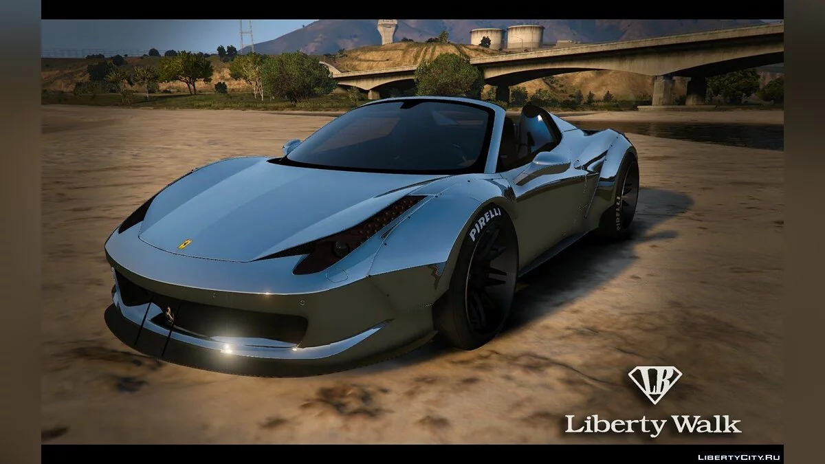 Ferrari 458 Italia Spider [LibertyWalk] / GTA 5