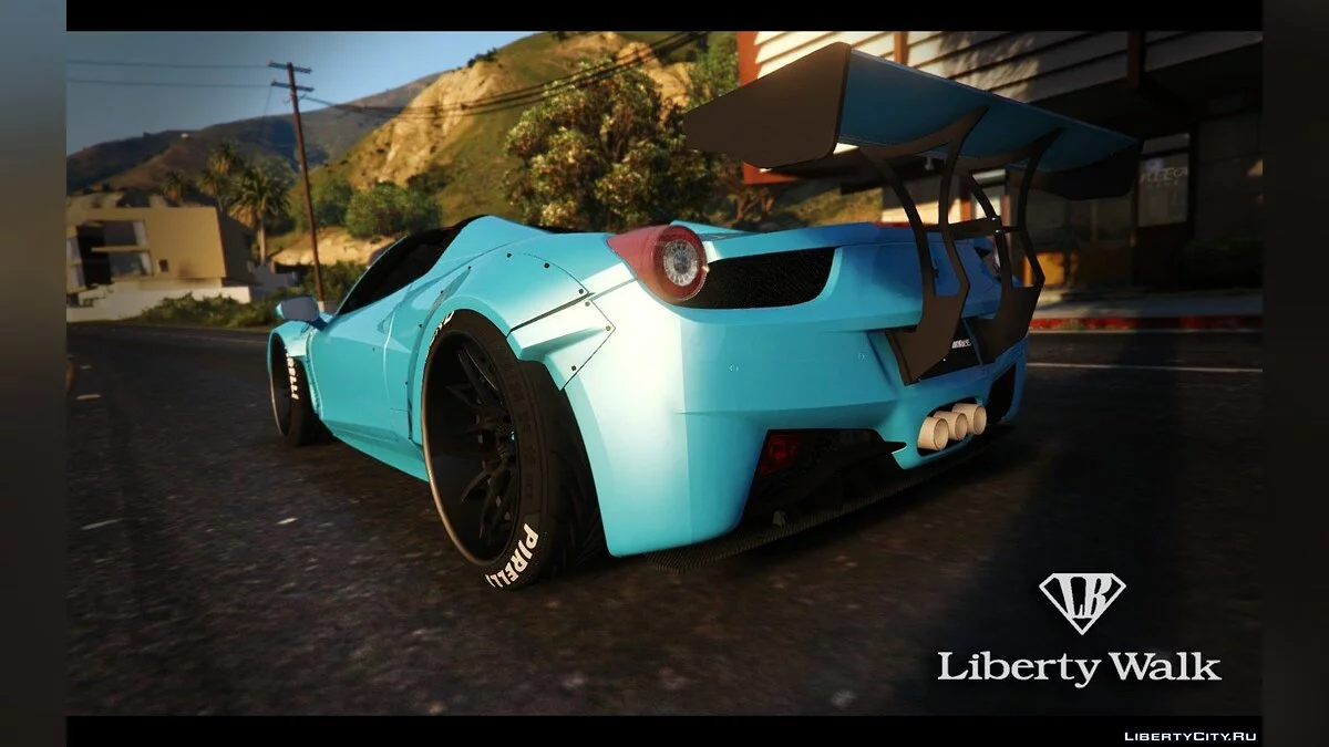 Ferrari 458 Italia Spider [LibertyWalk] / GTA 5