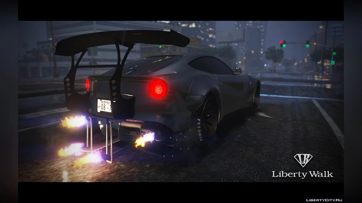 Ferrari F12 Berlinetta [LibertyWalk] v1.2 / GTA 5