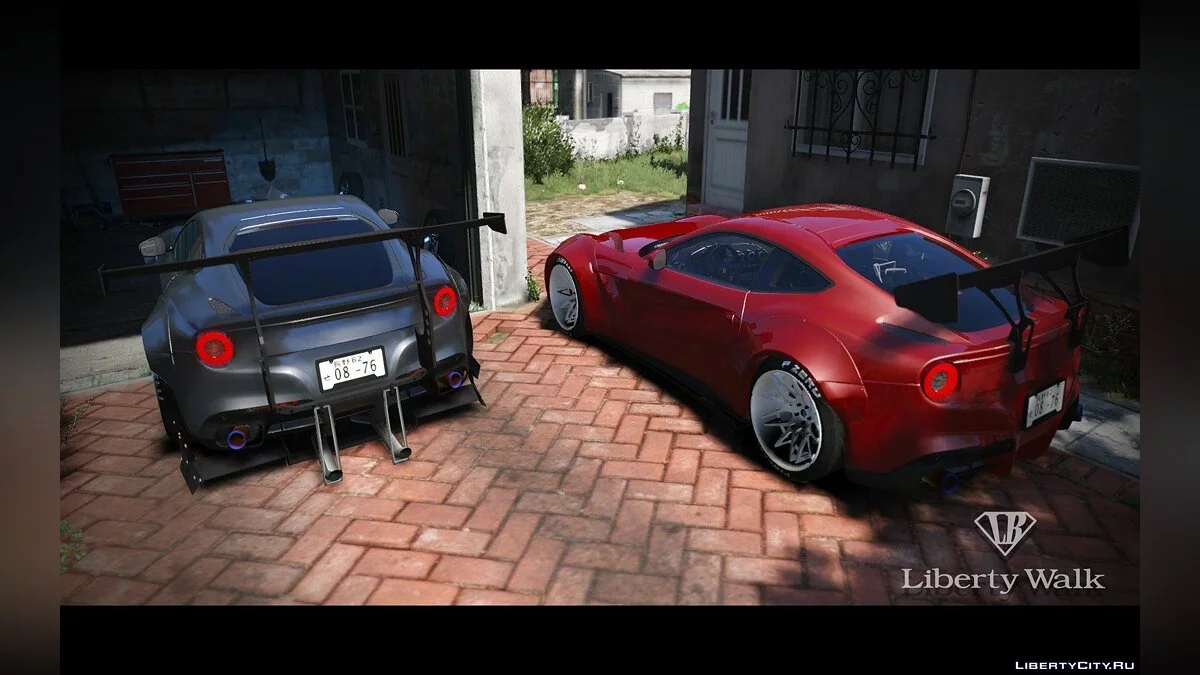 Ferrari F12 Berlinetta [LibertyWalk] v1.2 / GTA 5