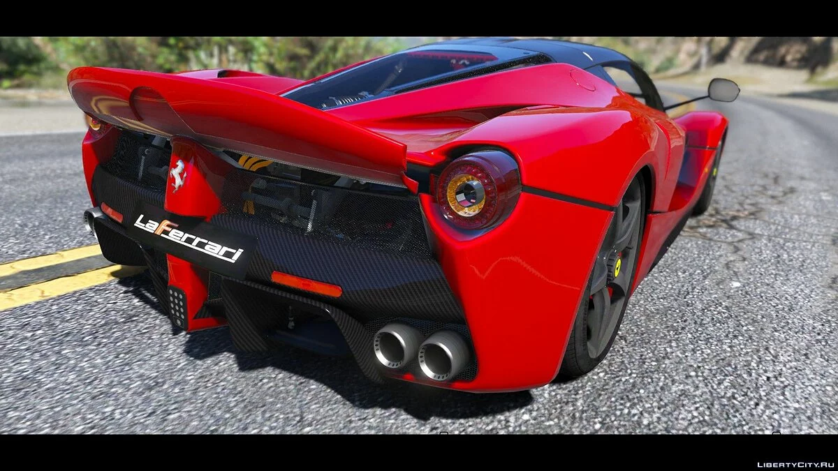 2015 Ferrari LaFerrari [HQ|DigitalDials|Spoiler] v1.4 / GTA 5