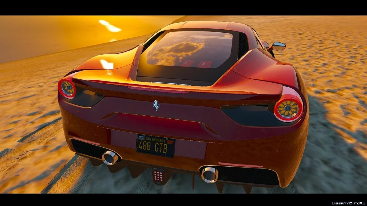 Ferrari 488 GTB 2016 [HQ] v1.0 / GTA 5
