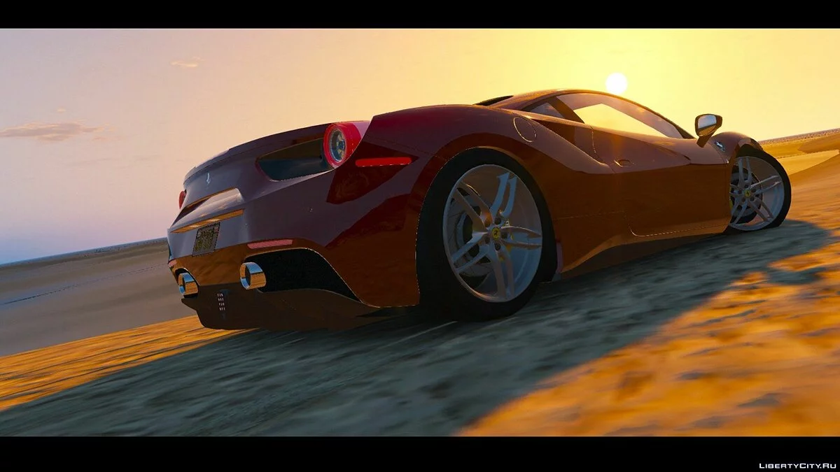 Ferrari 488 GTB 2016 [HQ] v1.0 / GTA 5