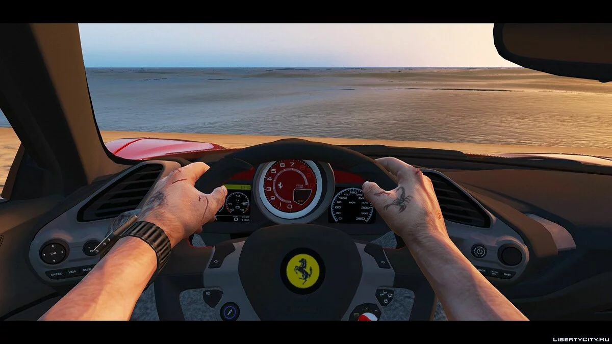 Ferrari 488 GTB 2016 [HQ] v1.0 / GTA 5