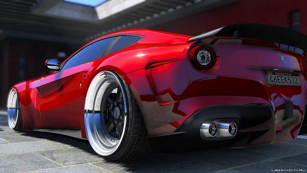 F12 N-Largo Rosso DTD Edition [Air Ride System/Add-On] 1.0 / GTA 5