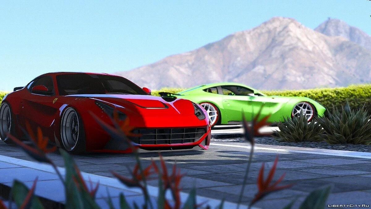 F12 N-Largo Rosso DTD Edition [Air Ride System/Add-On] 1.0 / GTA 5