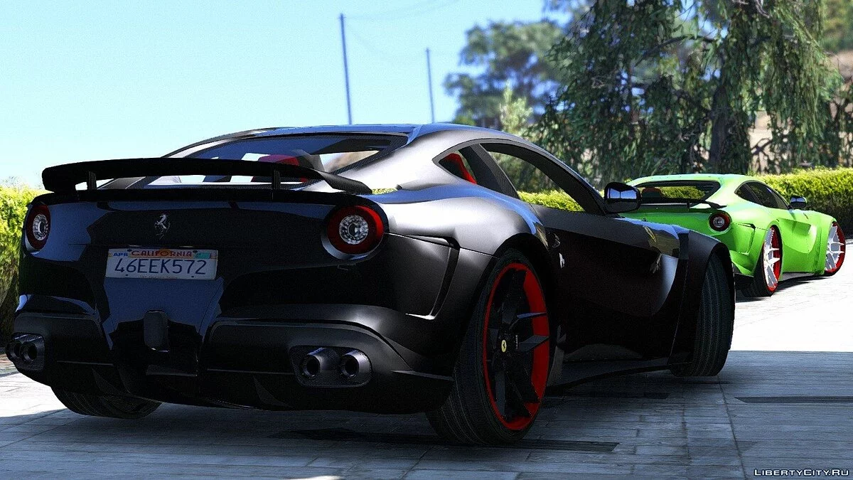 F12 N-Largo Rosso DTD Edition [Air Ride System/Add-On] 1.0 / GTA 5