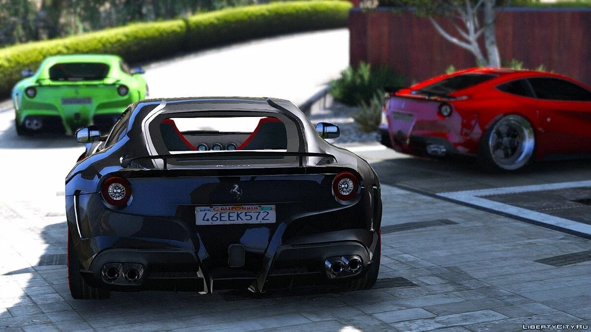 F12 N-Largo Rosso DTD Edition [Air Ride System/Add-On] 1.0 / GTA 5