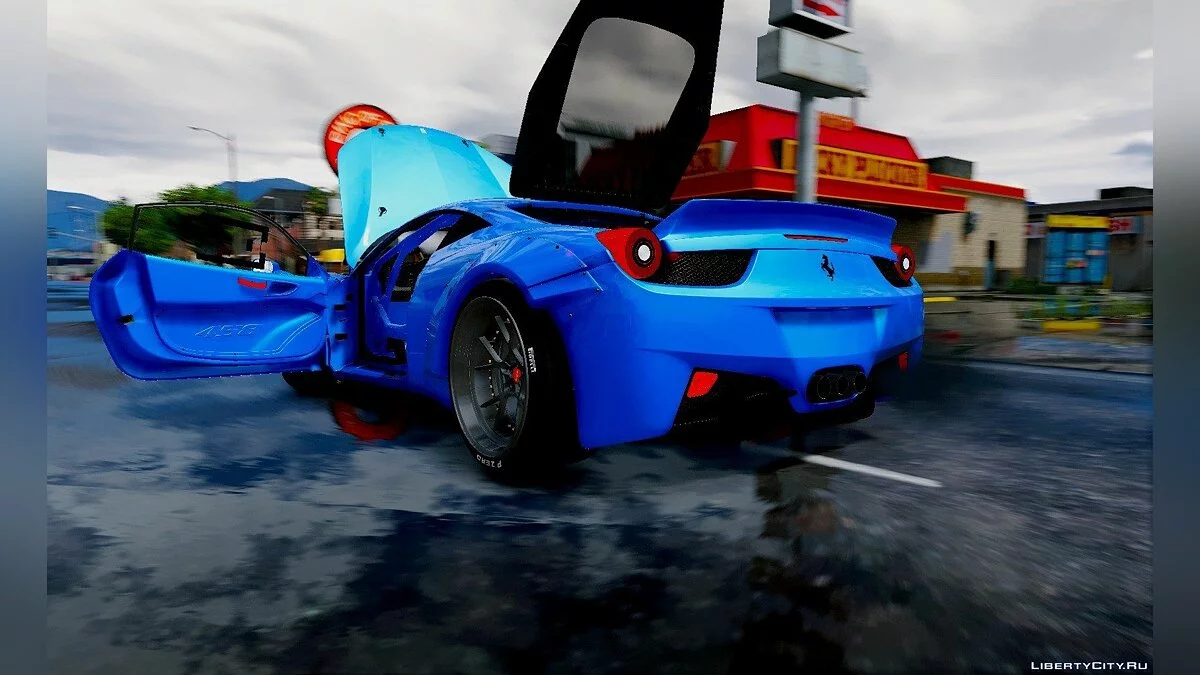 Ferrari 458 Italia LibertyWalk / GTA 5
