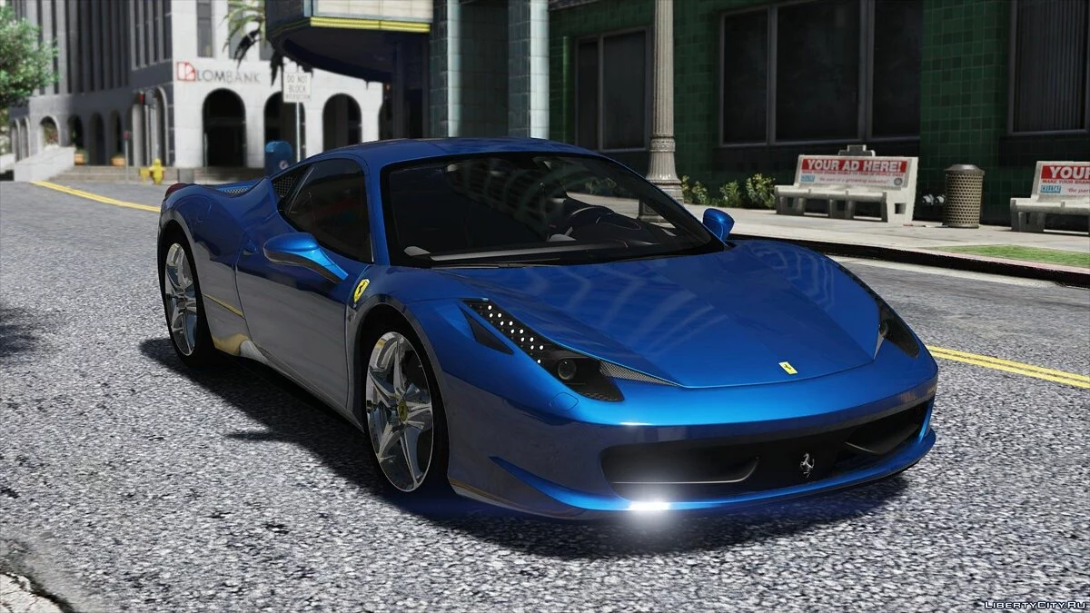 Ferrari 458 Italia AUTOVISTA [Add-On / Replace] / GTA 5