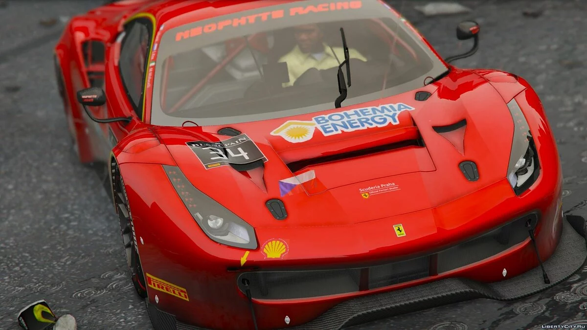Ferrari 488 GT3 [Add-On | Wipers] 1.0 / GTA 5