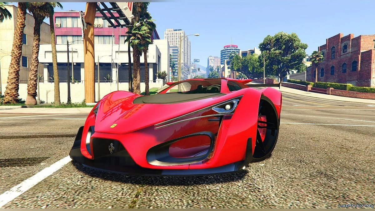 Ferrari F80 2016 [Add-On | Tuning | Aero Flaps | Digital Dials] 2.1 / GTA 5