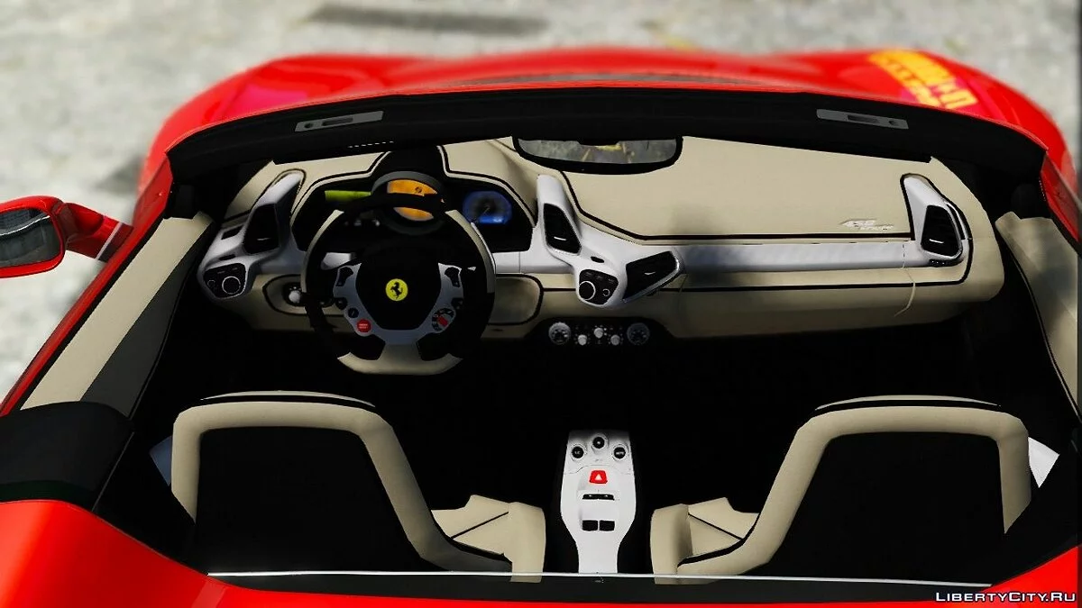 Liberty Walk Ferrari 458 Spider [Add-On | Tuning | Livery] 1.0 / GTA 5
