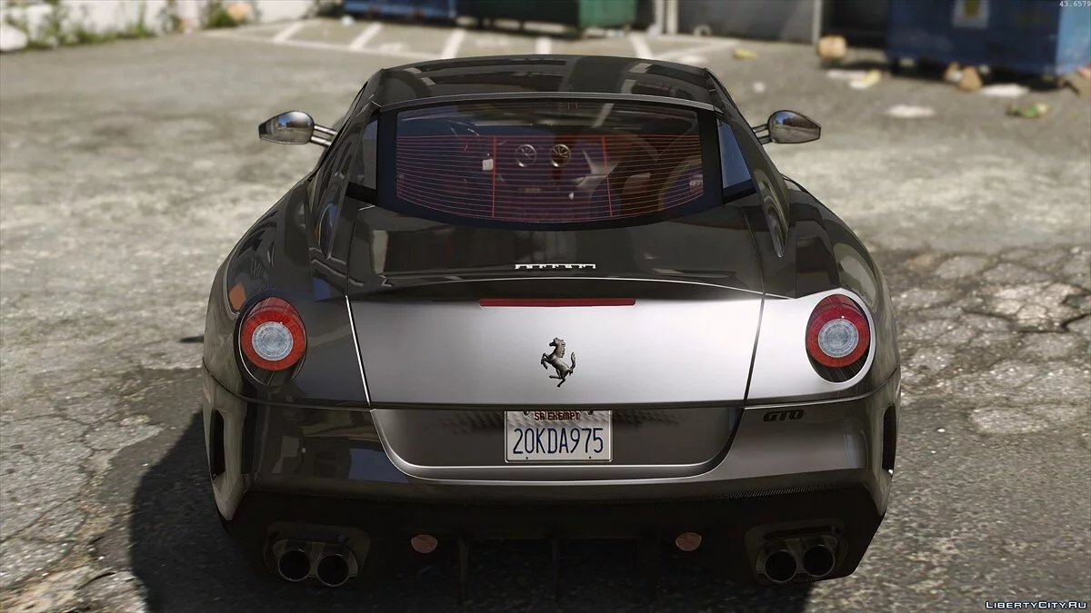 Ferrari 599 GTO AUTOVISTA [Add-On / Replace] / GTA 5