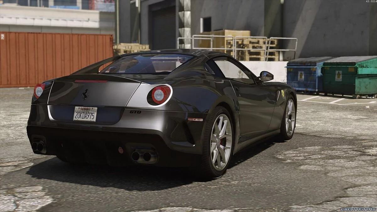 Ferrari 599 GTO AUTOVISTA [Add-On / Replace] / GTA 5