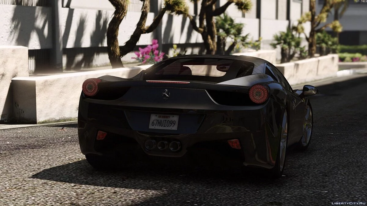Ferrari 458 Italia AUTOVISTA [Add-On / Replace | Tuning | Template] 3.0 / GTA 5