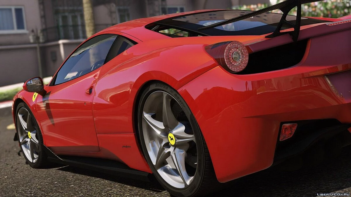 Ferrari 458 Italia AUTOVISTA [Add-On / Replace | Tuning | Template] 3.0 / GTA 5