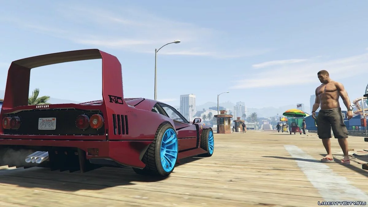 Ferrari F40 Drift Build [Add-On / Replace] / GTA 5