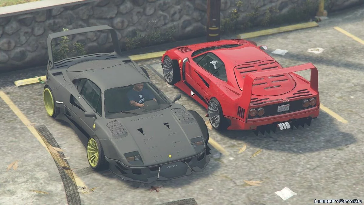 Ferrari F40 Drift Build [Add-On / Replace] / GTA 5
