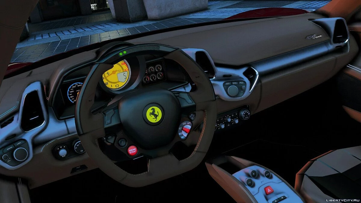 Ferrari 458 Italia & Spider (2 Cars Pack) [Add-On / Replace | Tuning | Livery] 2.5 / GTA 5