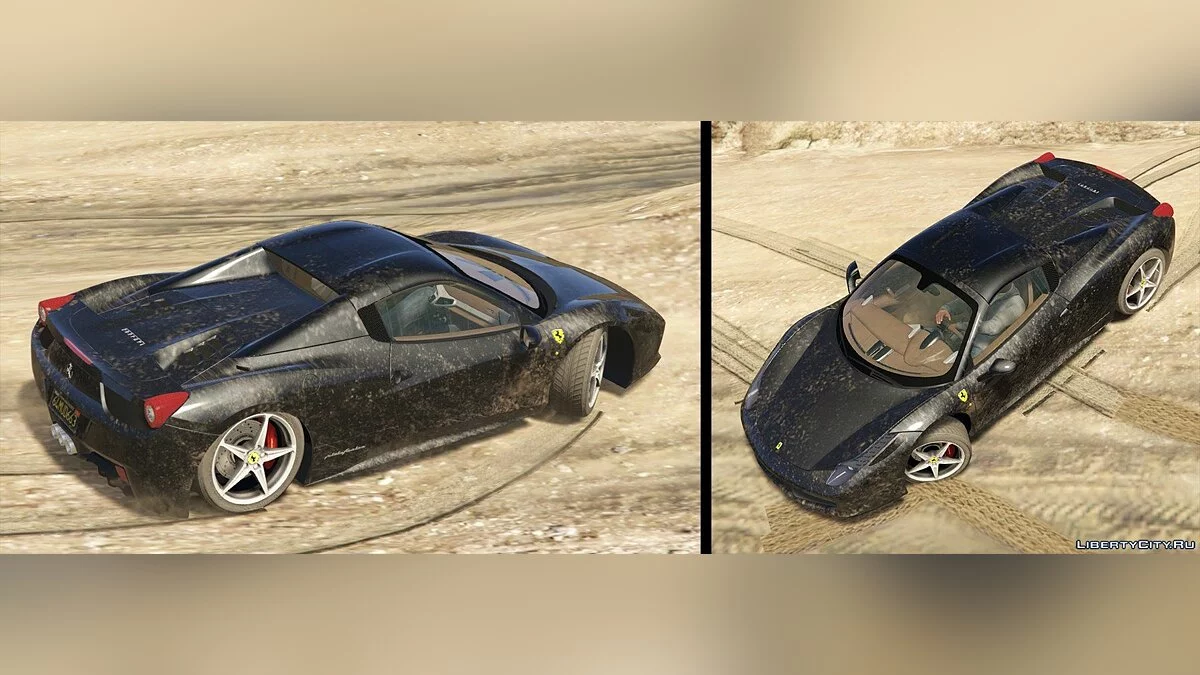 Ferrari 458 Italia & Spider (2 Cars Pack) [Add-On / Replace | Tuning | Livery] 2.5 / GTA 5