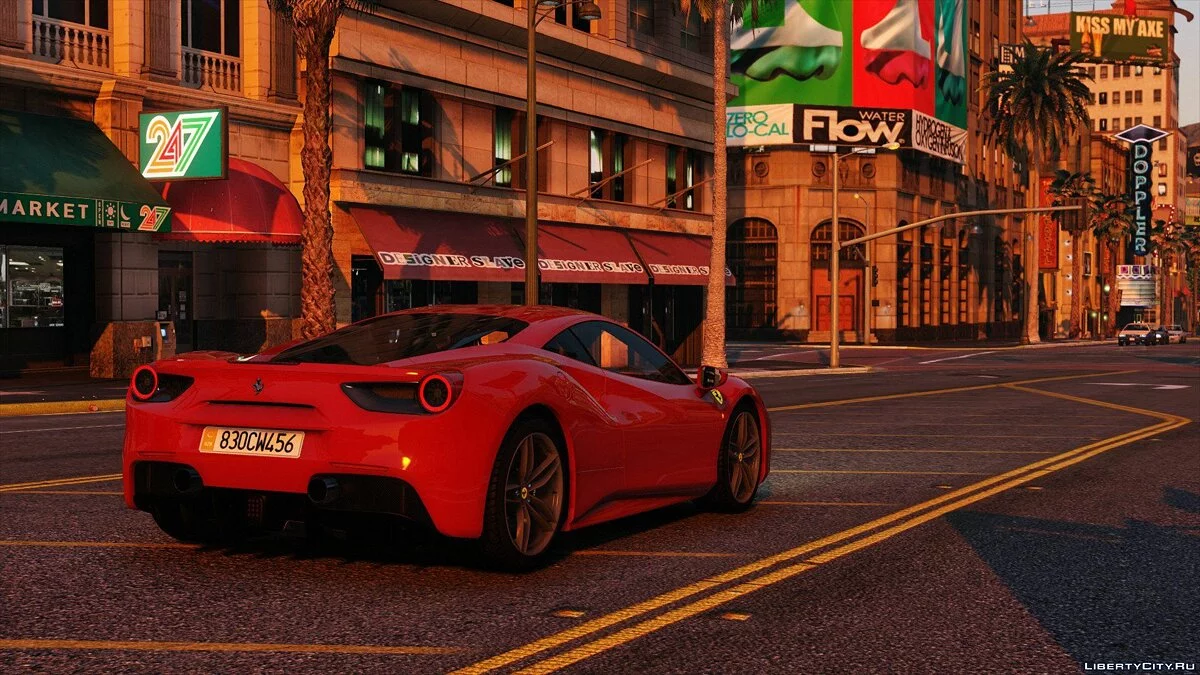 2016 Ferrari 488 GTB [Add-On | Tuning] 1.1.2 / GTA 5