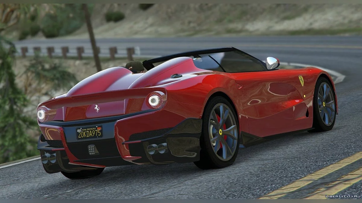 Ferrari F12 TRS Roadster [Add-On  Tuning  Livery] 1.1 / GTA 5