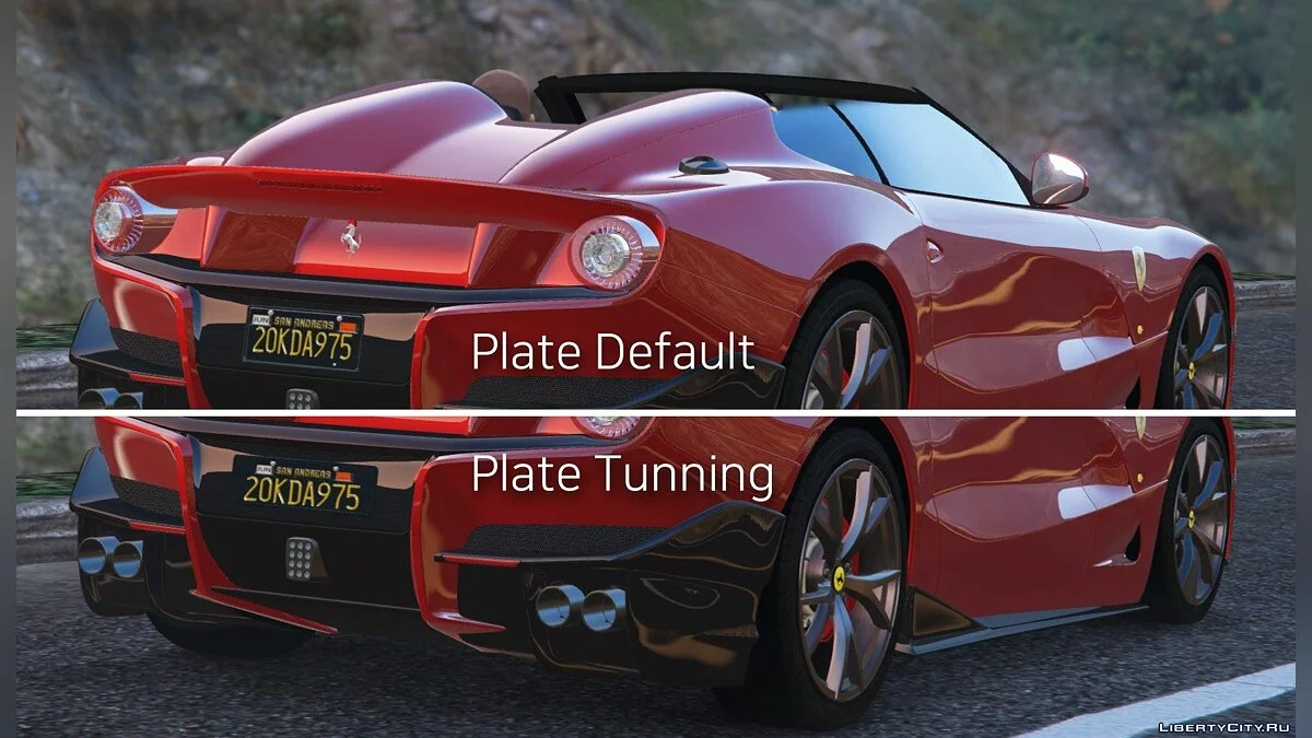 Ferrari F12 TRS Roadster [Add-On  Tuning  Livery] 1.1 / GTA 5