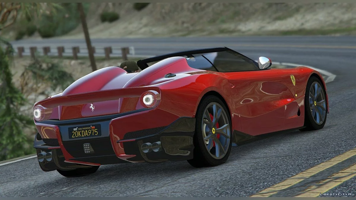 Ferrari F12 TRS Roadster [Add-On | Template] 1.0 / GTA 5