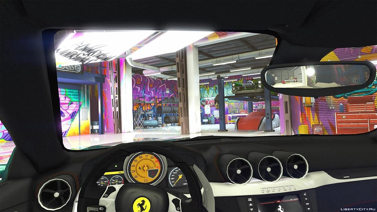 Ferrari FF [Add-On / Replace | Animated | Analog / Digital Dials | Template] 1.0 / GTA 5