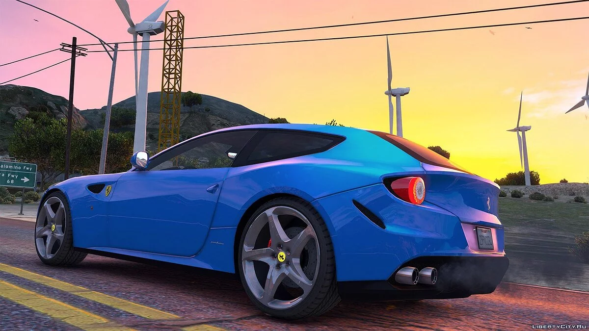 Ferrari FF [Add-On / Replace | Animated | Analog / Digital Dials | Template] 1.0 / GTA 5